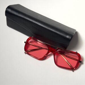 Fulushima Convertible Glasses with Black leather origami glasses case